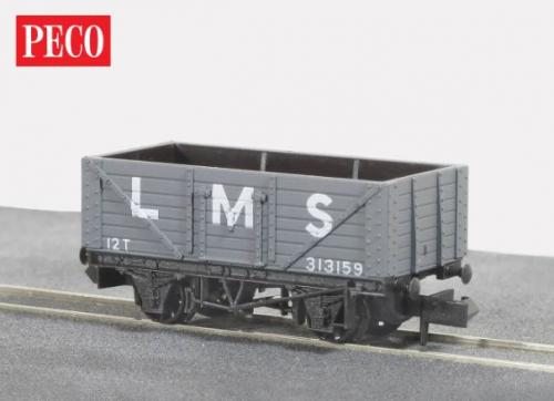 NR-41M Peco LMS 7 Plank Mineral Wagon